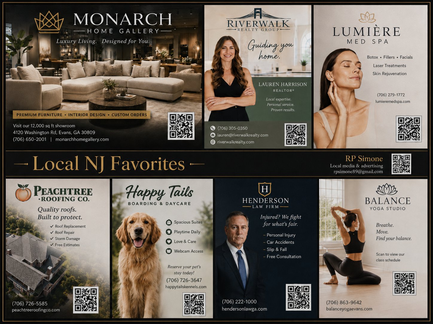Sample postcard mailer